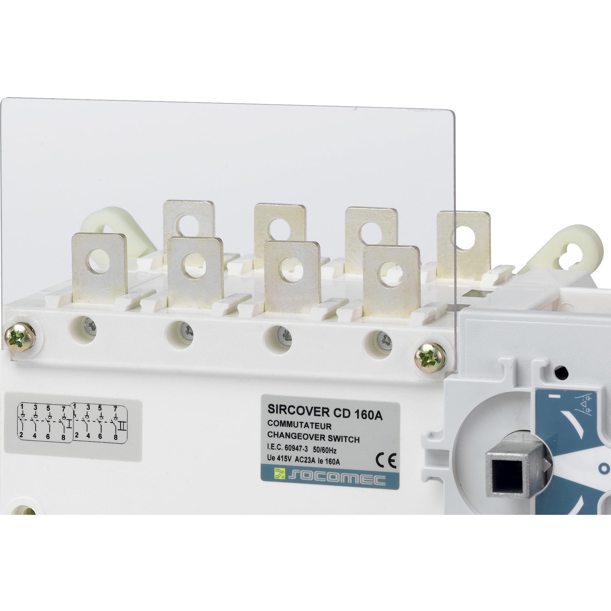 SOCOMEC - SOC26984012 SCHERMO DI PROTEZ. (1 PEZZO A MONTE O A
