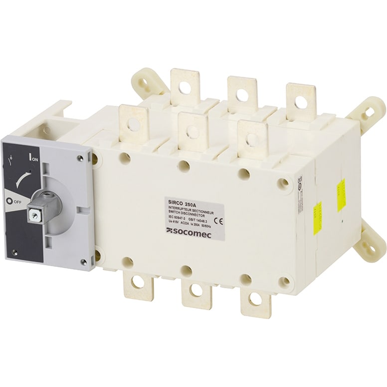 SOCOMEC SOC26016025 SIRCO - 250A - 6P - CDO FRONT. - APPAR.