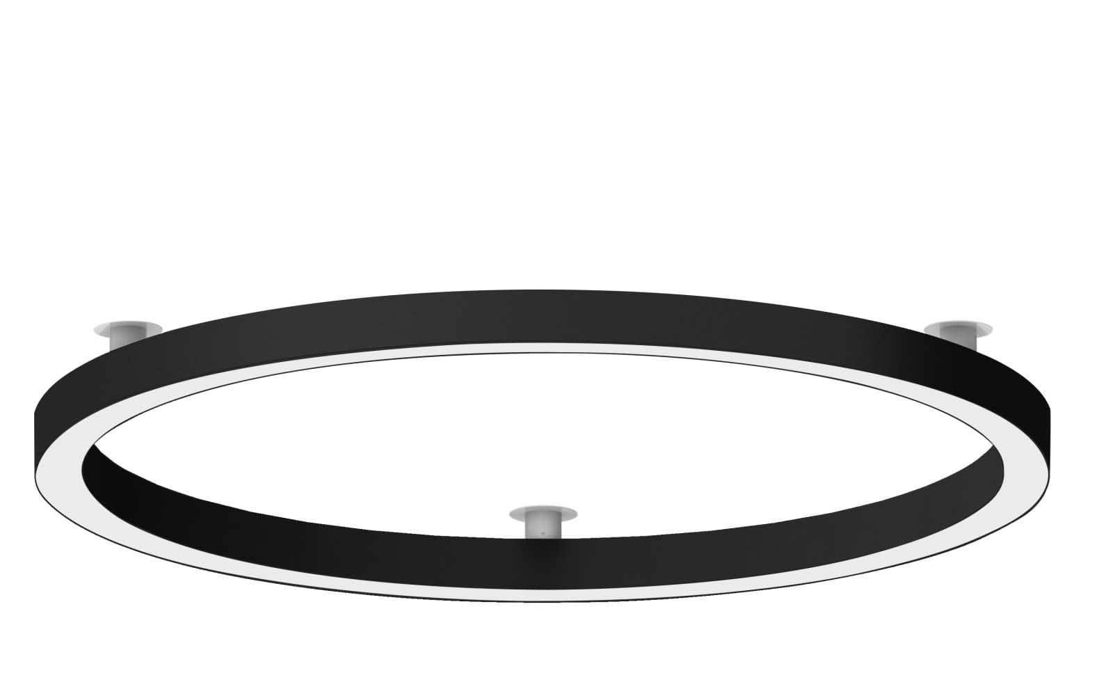 LINEA LIGHT (ILED) - ILD65351W00 TOUR PLAF.D.740 37,5W 3000K BLACK