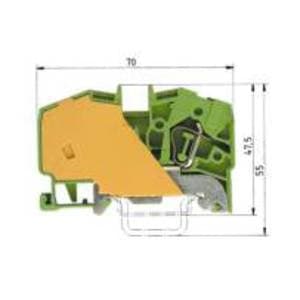 WIELAND ELECTRIC SRL - WIE56.710.9053.0 EARTH TERMINALWKF 10 SL/35