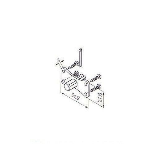 NICE SPA NIC525.10013/AX PERNO QUADRO 10MM AXIS