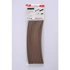 HELLERMANNTYTON Srl HEE308-30614 TERMORESTRINGENTE 3:1 BN BLIST 6/2 HIS-3