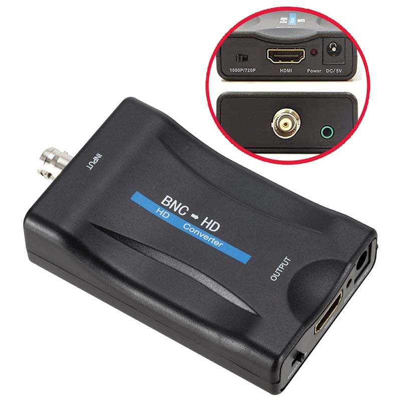 ELCART DISTRIBUTION ERT421235100 CONVERTER DA BNC A 1080P HDMI