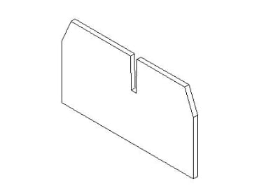 ROCKWELL AUTOMATION - RCK1492-EBL6 IEC END BARRIER, 2 X 36.95 X 65MM