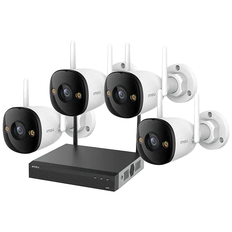 ELCART DISTRIBUTION ERT370501400 KIT TVCC NVR + 4TELECAMERE BULLET