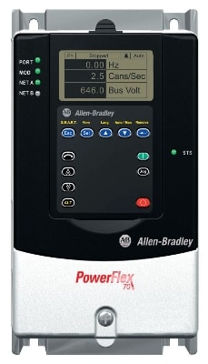 ROCKWELL AUTOMATION RCK20AC060A0AYNANC0 POWERFLEX 70 AC DRIVE 60 A AT 30 KW 20A
