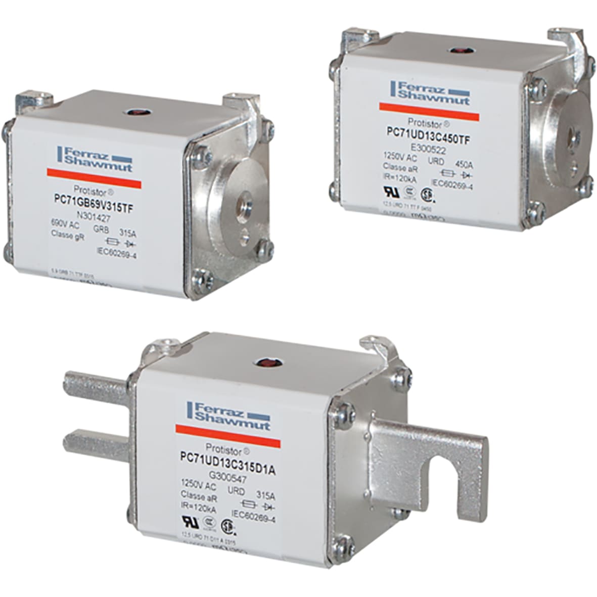 MERSEN ITALIA SPA - XESJ300664 A 130 URD 71 LLI 0350