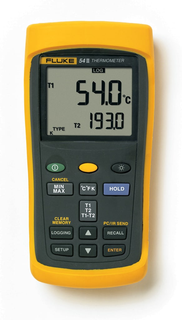 FLUKE ITALIA SRL - FLK3821081 54-2 B 50HZ TERMOMETRO CONTATTO, 2CH TC