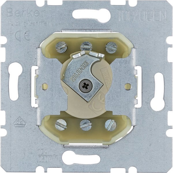 BERKER - BRK382610 INT.DEVIAT.A 2P X CIL.CHIUS. COM. LUCI