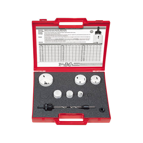 ABC TOOLS SPA ABCD38486000 ASS. D 3848/6 CON 9 UTENS.