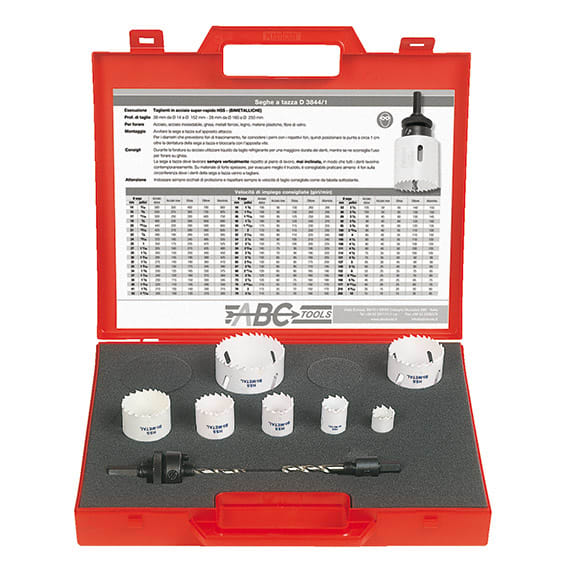 ABC TOOLS SPA - ABCD38487000 ASS. D 3848/7 CON 9 UTENS.