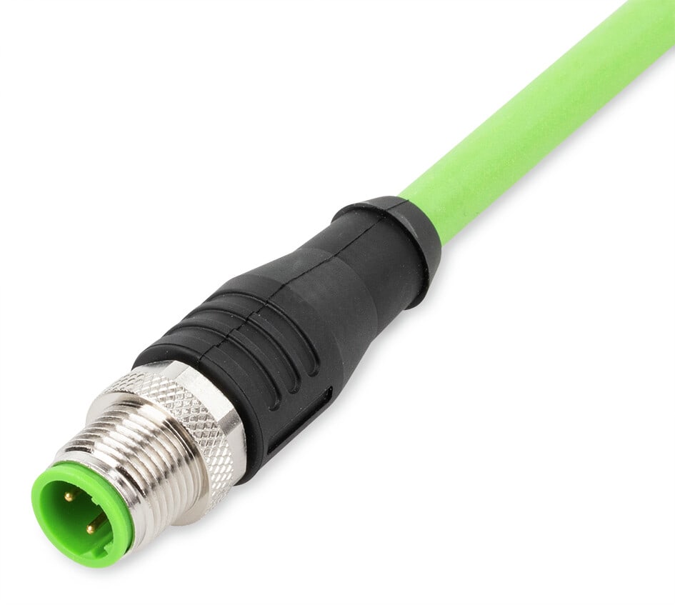 WAGO ITALIA SRL WAG756-1201/060-020 ETH-C M12D-M-AX, VERDE