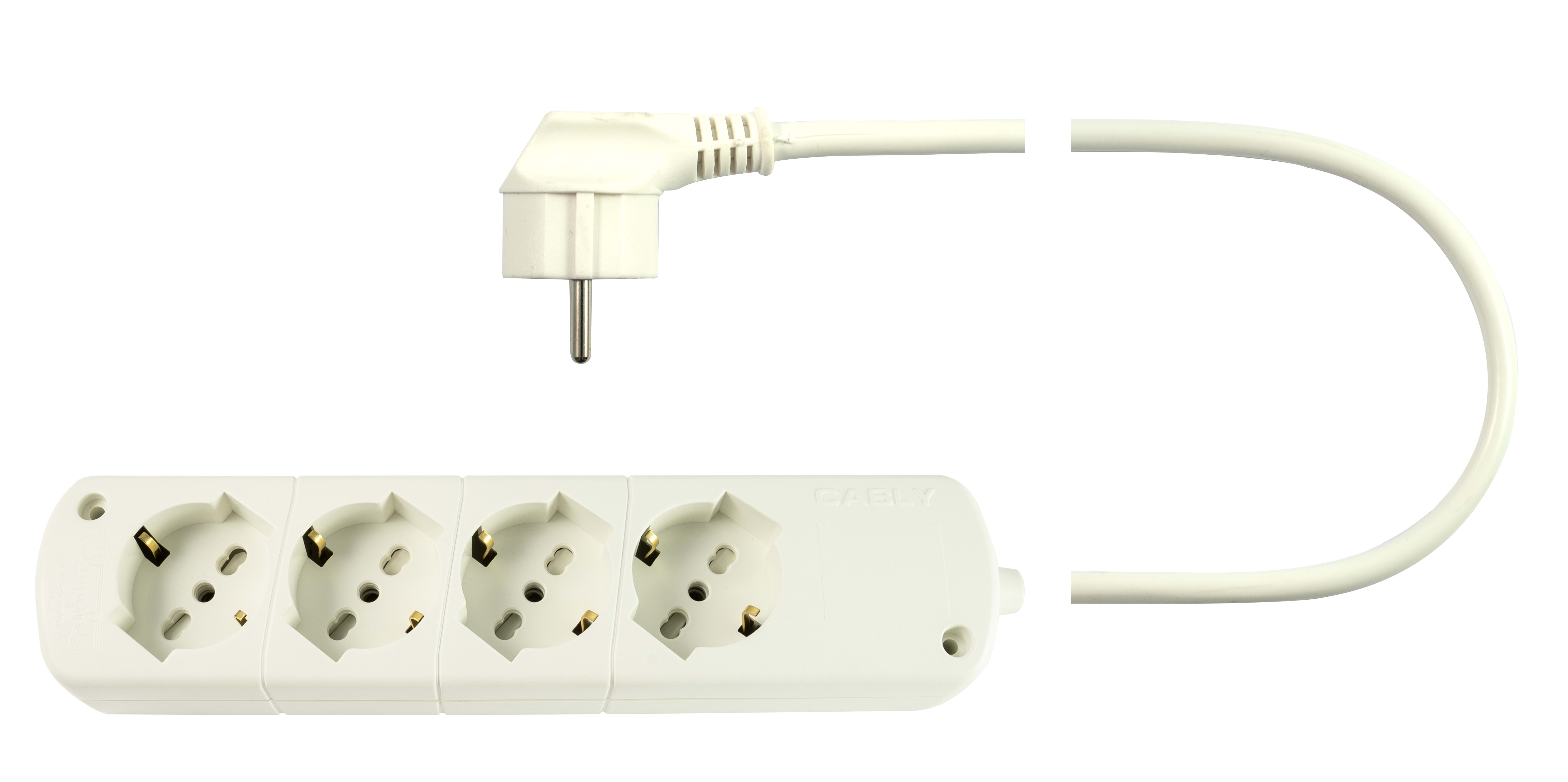 LE PROLUNGHE SAS PRG394 CABLY U.4U S/IN 3G1.5 SP/SCH 90 MT1.5 BN