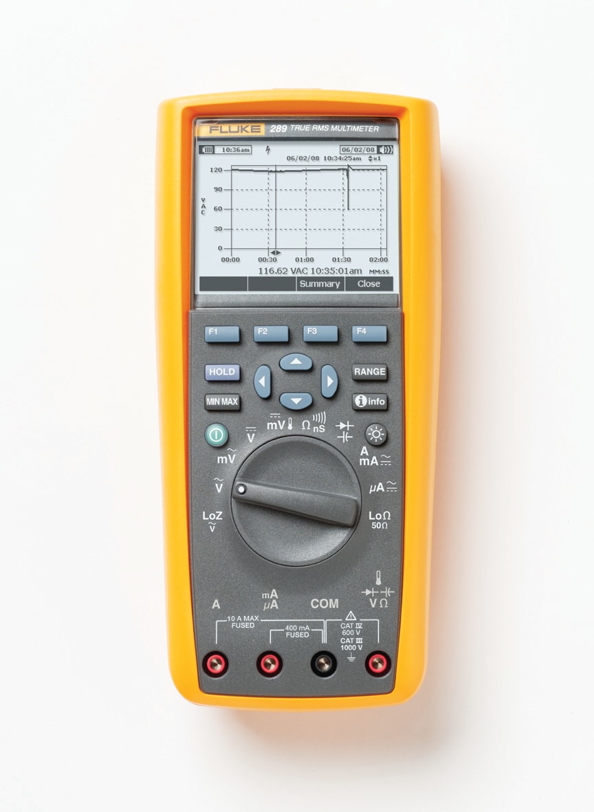 FLUKE ITALIA SRL - FLK3947801 289 MULTIMETRO TRMS, 1000V, DATALOGGER,