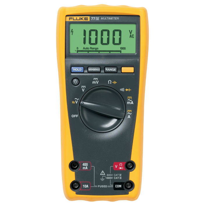 FLUKE ITALIA SRL FLK3947835 77-4/EUR MULTIMETRO 1000V RESIST,CAPAC,F