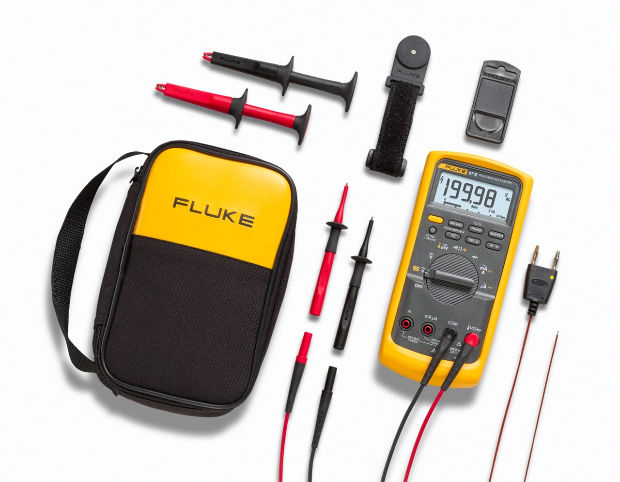 FLUKE ITALIA SRL FLK3947864 87-5/E2K MULTIMETRO CON TPAK, TL224, TP2