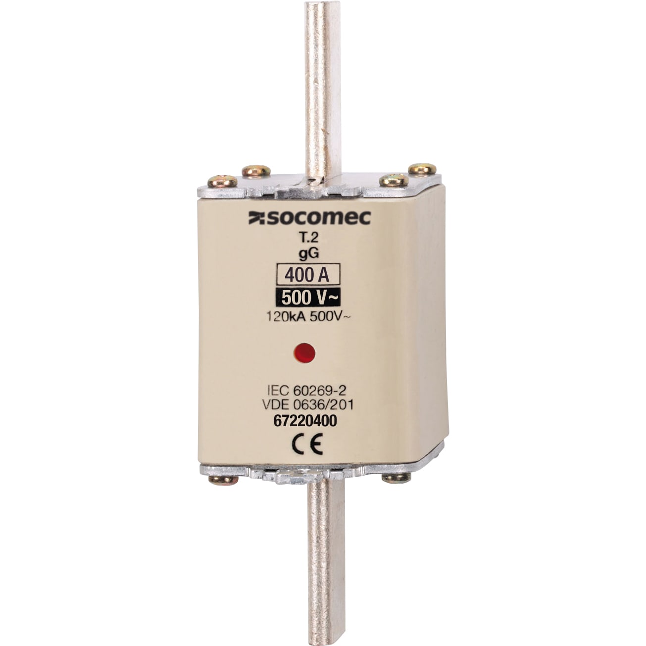 SOCOMEC - SOC68820630 FUS. A COLT. TIPO GG - T3 GG - CON PERCU