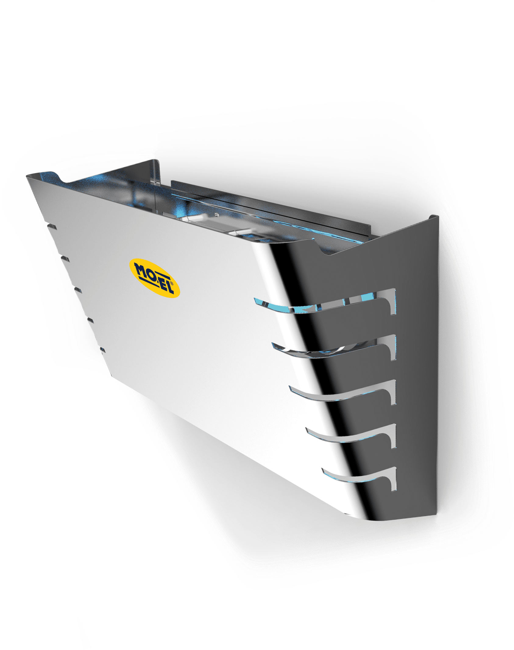 MO EL - MOE398R MOPLIK PANNELLO COLLANTE 230V INOX