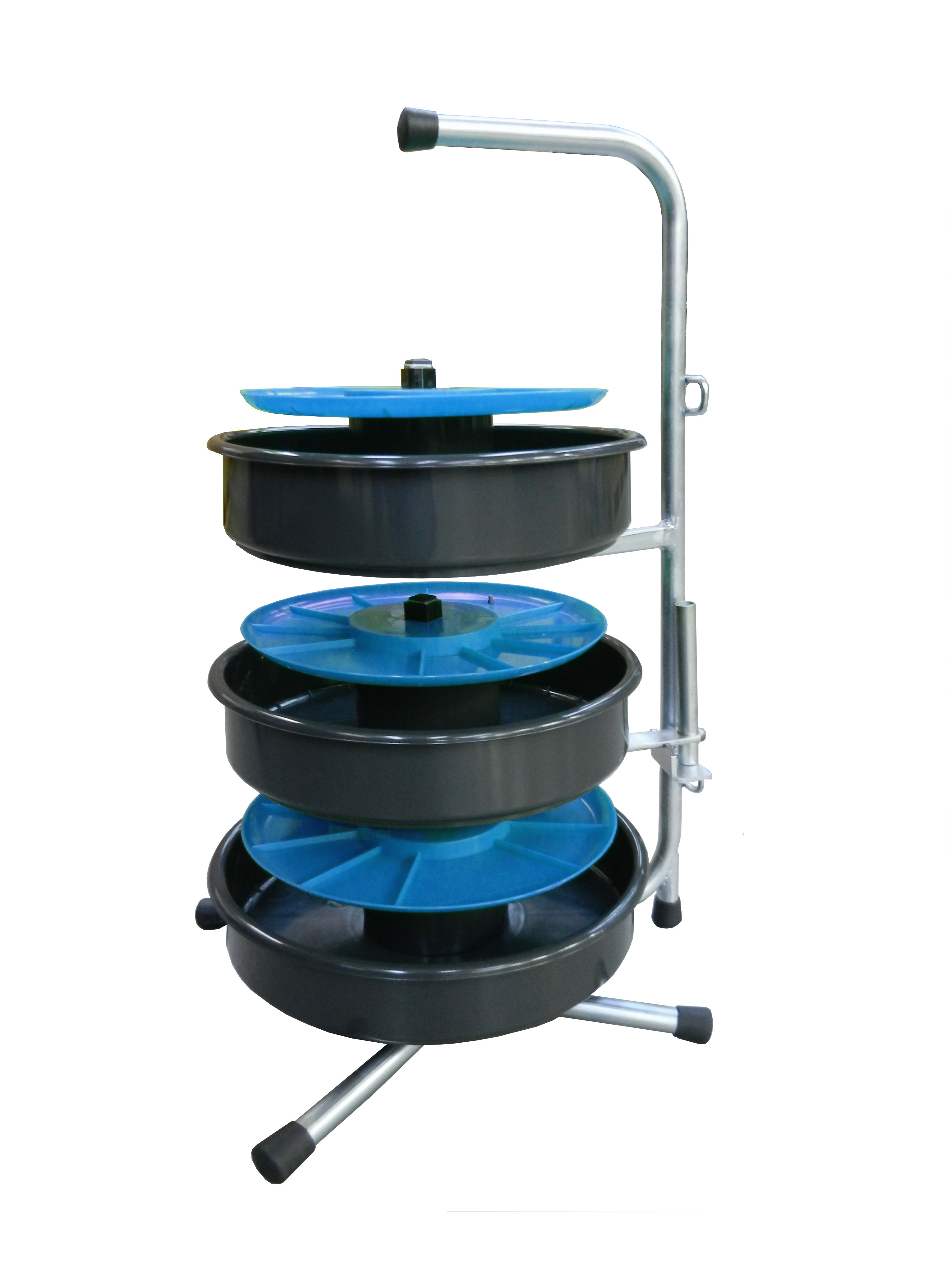 CANFOR UTENSILI SRL CNF399/3M SVOLGITORE A 3 PORTAMATASSE MOBILE