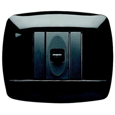 MASTER SRL MST39RT202 MODO RETRO 2 POSTI NERO