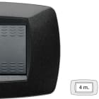 MASTER SRL - MST39TC204 MODO PLACCA 4 POSTI NERO