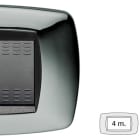 MASTER SRL MST39TC224 MODO PLACCA 4 POSTI CROMATO