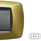 MASTER SRL - MST39TC324 MODO PLACCA 4 POSTI GIALLO PERLA