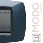 MASTER SRL - MST39TC352 MODO PLACCA 2 POSTI BLU NOTTE