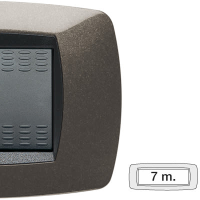 MASTER SRL - MST39TC387 MODO PLACCA 7 POSTI GRIGIO ANTRACITE