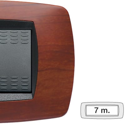 MASTER SRL - MST39TC417 MODO PLACCA 7 POSTI CILIEGIO