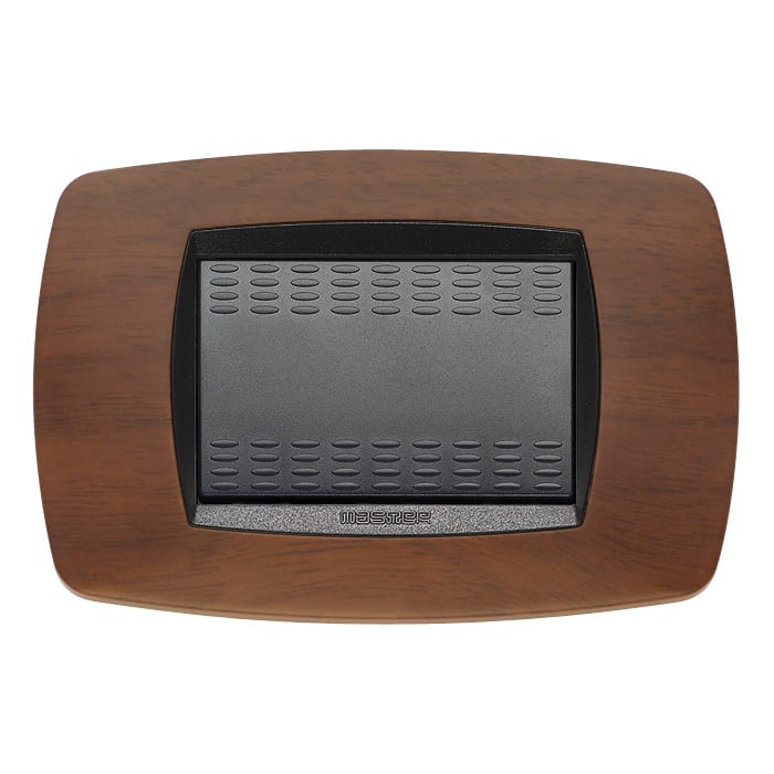 MASTER SRL - MST39TC453 MODO PLACCA 3 POSTI NOCE SCURO