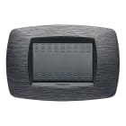 MASTER SRL - MST39TC513 MODO PLACCA 3 POSTI SATINATO GRIGIO