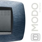 MASTER SRL - MST39TC522 MODO PLACCA 2 POSTI SATINATO BLU