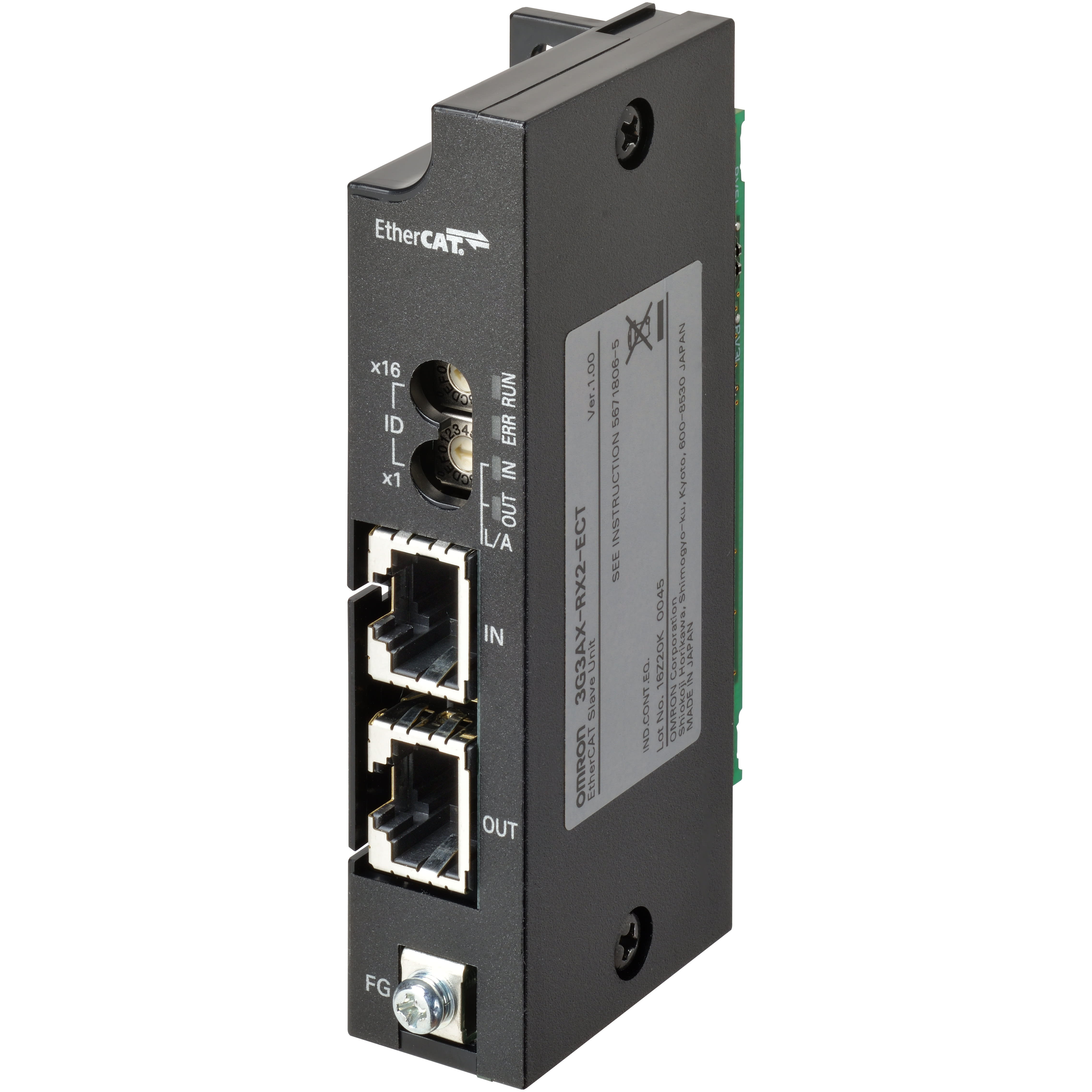 OMRON - OMR3G3AXRX2ECT Scheda opzionale EtherCAT serie RX2