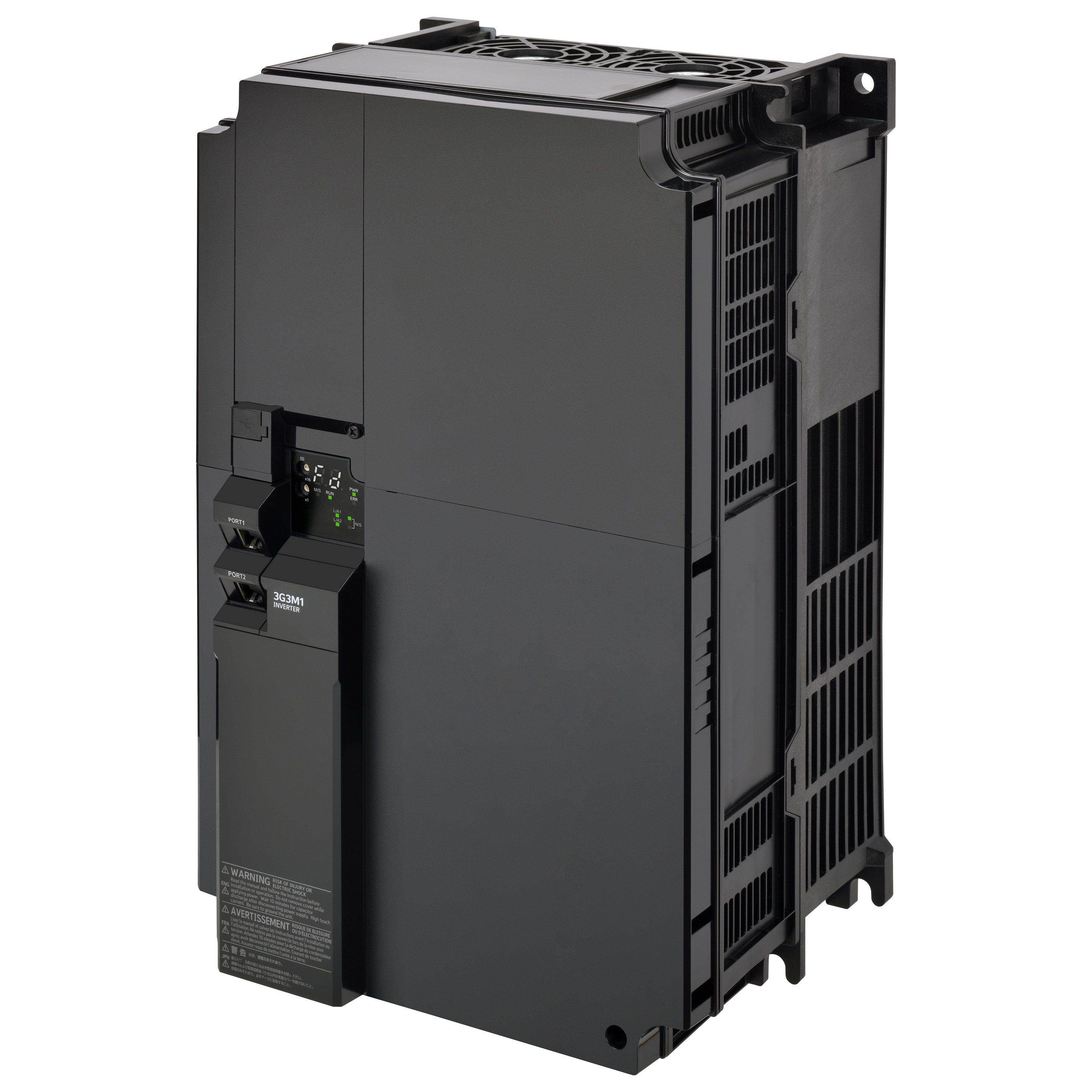 OMRON - OMR3G3M1A2185EMP M1, 18.5/22 KW,200VAC, 3 ,MULTI-PROTOCOL