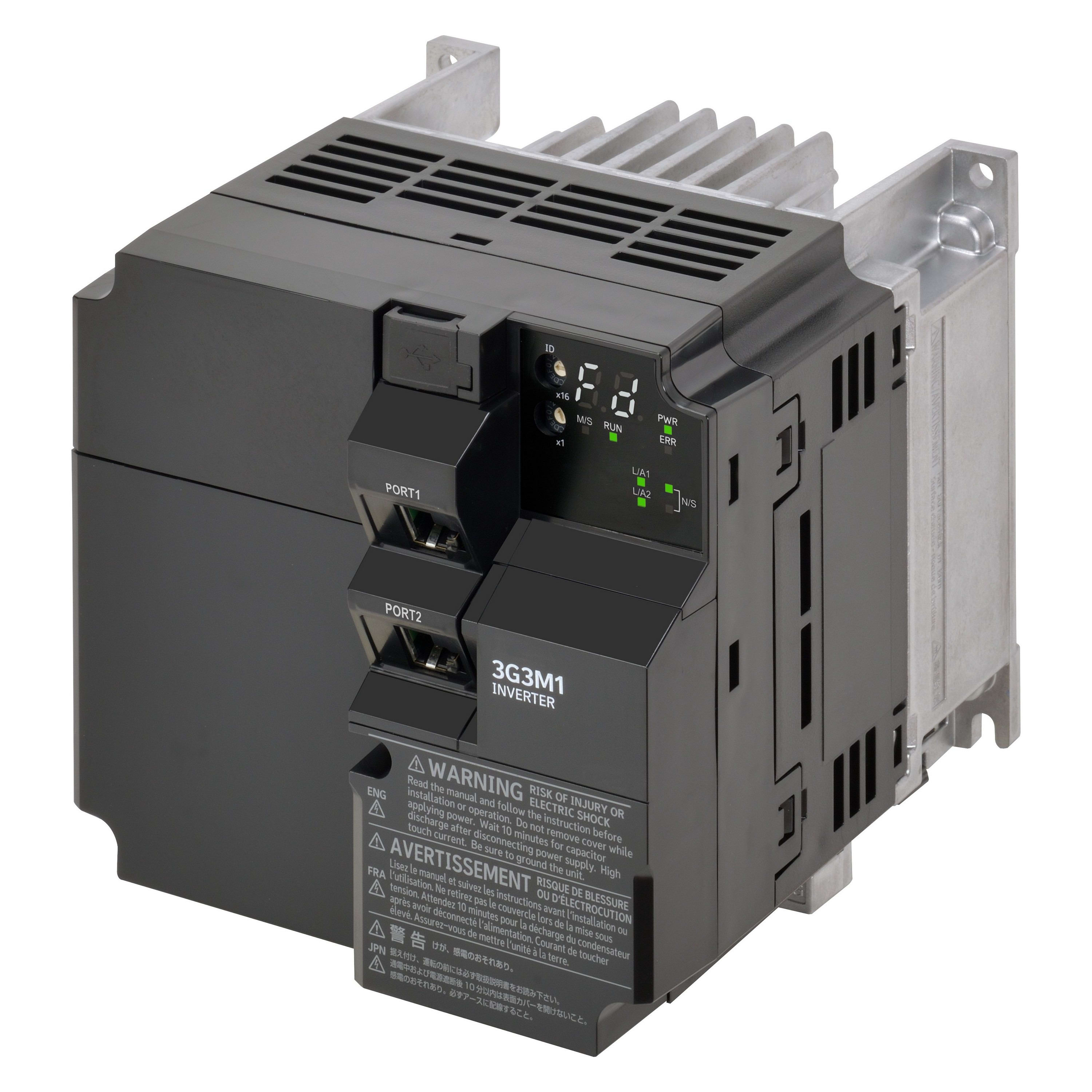OMRON OMR3G3M1A4030EMP M1, 3.0/4.0 KW,400VAC, 3 ,MULTI-PROTOCOL