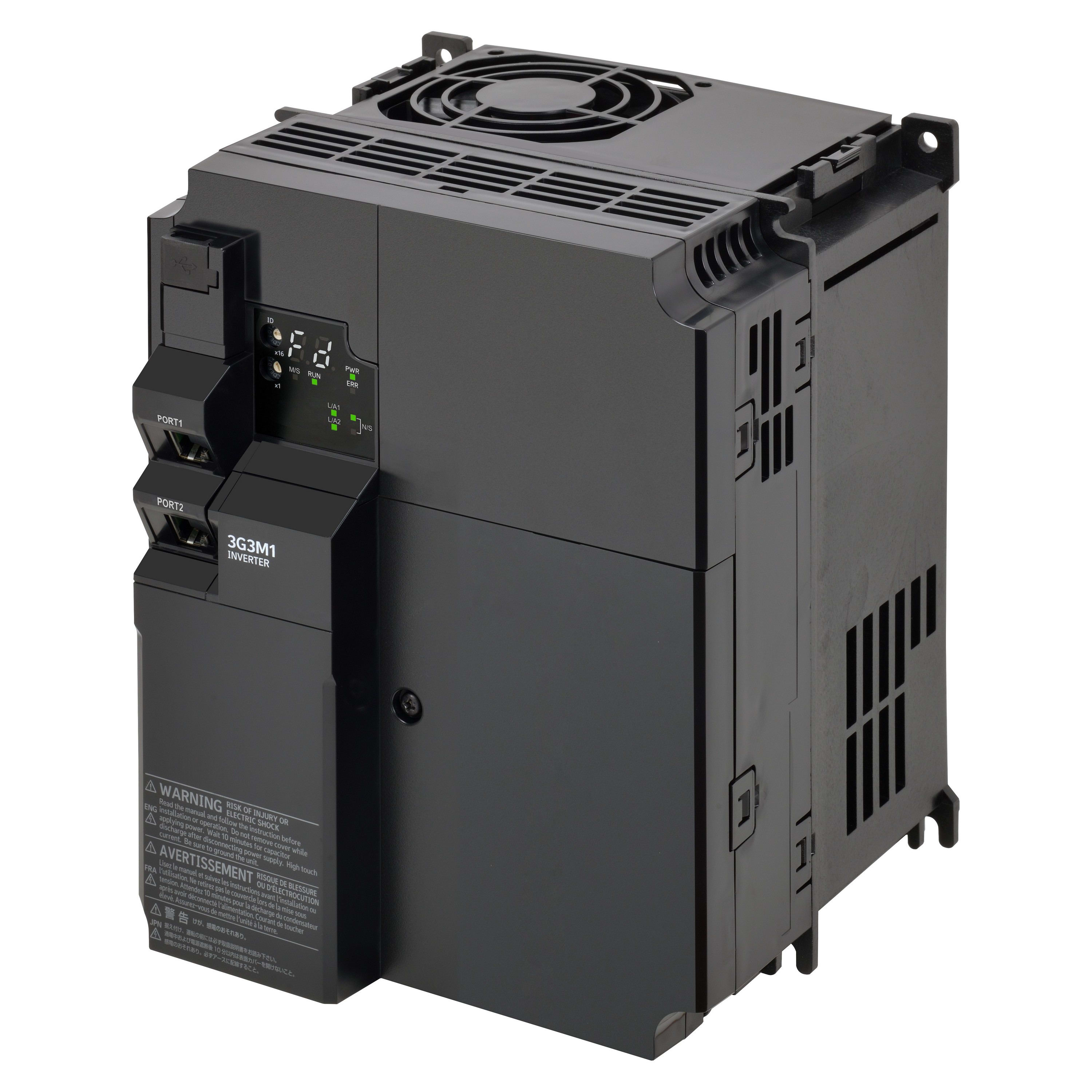 OMRON OMR3G3M1A2055EMP M1, 5.5/7.5 KW200VAC, 3 ,MULTI-PROTOCOLL