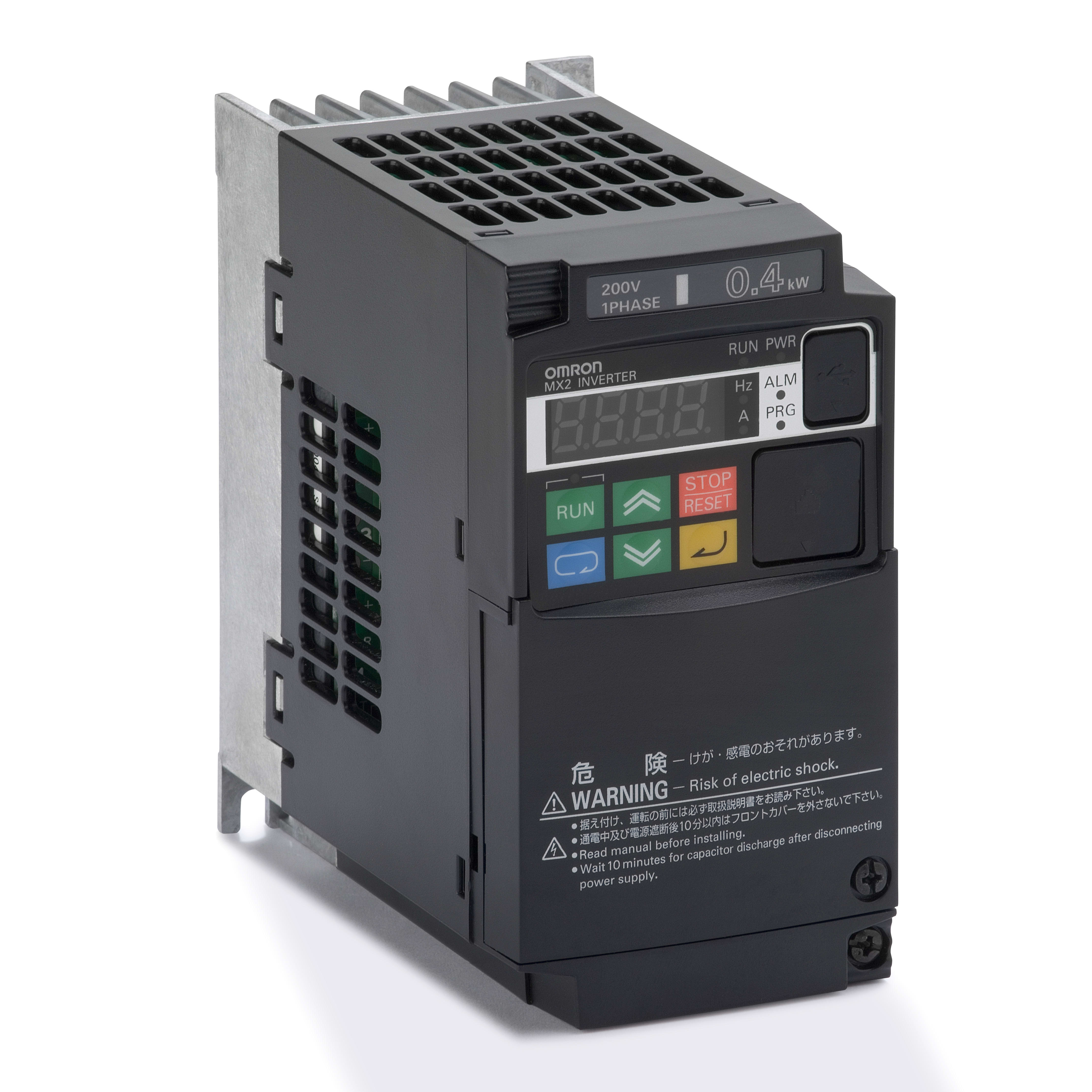 OMRON - OMR3G3MX2AB004E INVERTER- MX2 0.4 KW 3 A 220 V MONOFASE