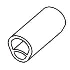 GRAFOPLAST SRL - GRA190/15 TUBETTO LUNGHEZZA 15MM D=0,6A1,2 1000PZ