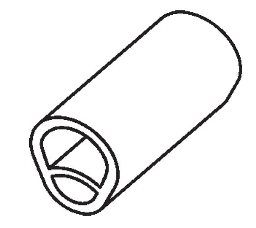 GRAFOPLAST SRL GRA190/10 TUBETTO LUNGHEZZA 10MM D=0,6A1,2 1000PZ