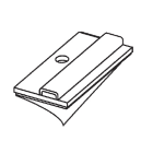 GRAFOPLAST SRL - GRA142/15 TARGHETTA ADESIVA DOPPIA CAVA 15 MM 500