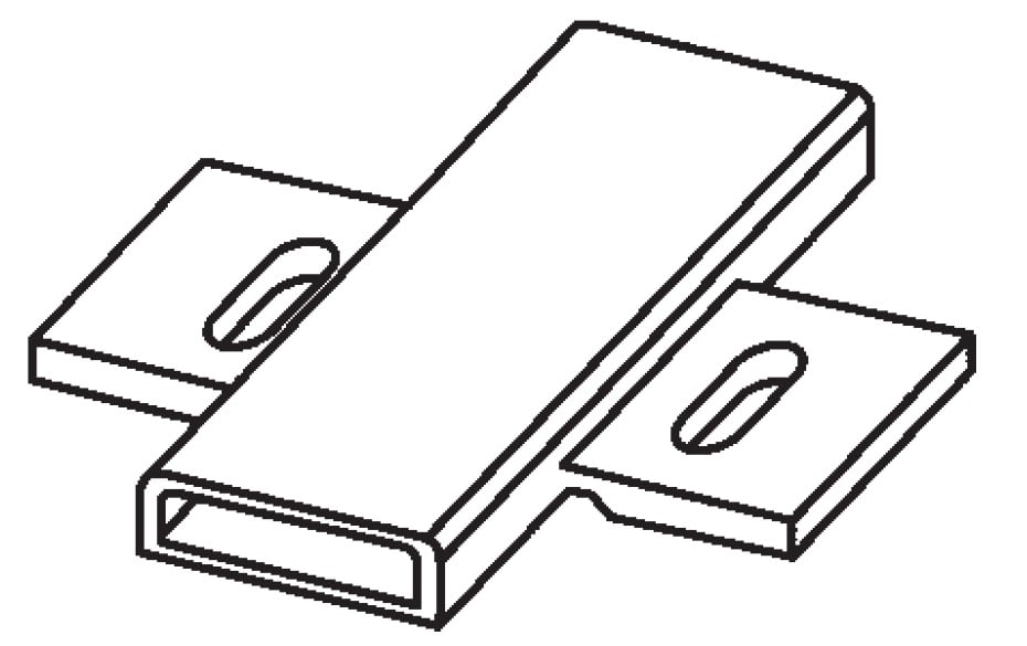 GRAFOPLAST SRL GRASI1001 TUBETTO PVC PER CINTURINO 20 X 9 MM 240