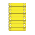 GRAFOPLAST SRL - GRASI2K030Y TARGA CAVI GIALLO 4 FORI LATER 52X11 200