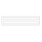 GRAFOPLAST SRL - GRASI2K415430M STRISCIA ADESIVA 430X15MM METAL PVC 40PZ