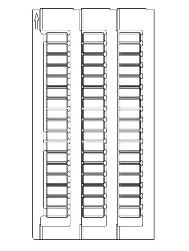 GRAFOPLAST SRL - GRASI2KAF5010RW T. MORSETTI 10X5 ENTRELEC 10X5 - 1056