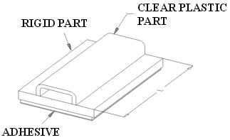 GRAFOPLAST SRL GRA140/15MC TARGHETTA ADESIVA L=15 MM MC= 5000 PZ
