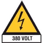 GRAFOPLAST SRL GRALA11268F1 TRIANG.PERICOLO 380V VINYL AD L=68 12PZ/