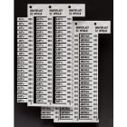 GRAFOPLAST SRL - GRASIHF50LW TESSERA A BANDIERA WEID 6X5 MM 960 PZ