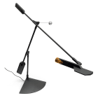 LINEA LIGHT-STILNOVO SNV9586 HALLEY TAVOLO ANOD NERO 3000K
