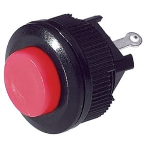 ELCART DISTRIBUTION ERT040691100 PULSANTI MINIATURA N.A. NERO